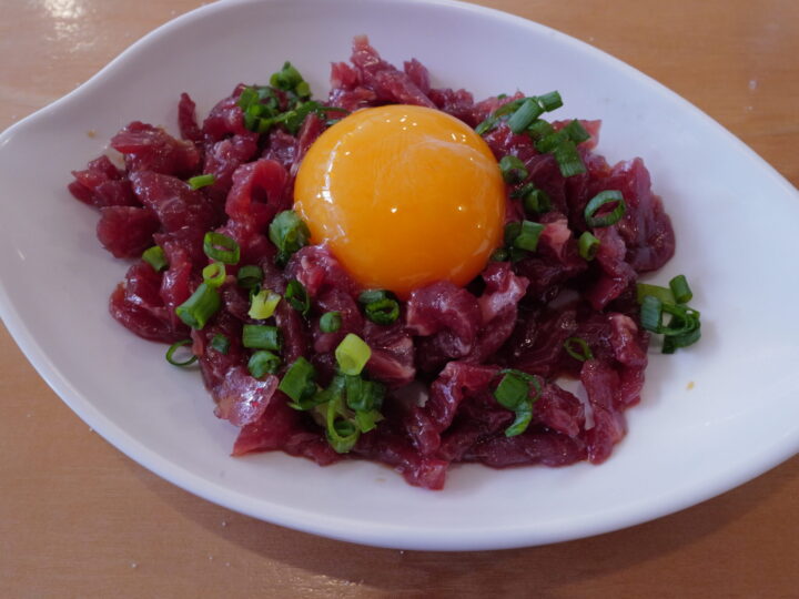 Tatarek po japońsku. Tatarek po polsku